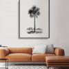 Palm tree sketch