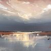 dusk Minimalist landscape print online