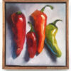 chillies oil painting