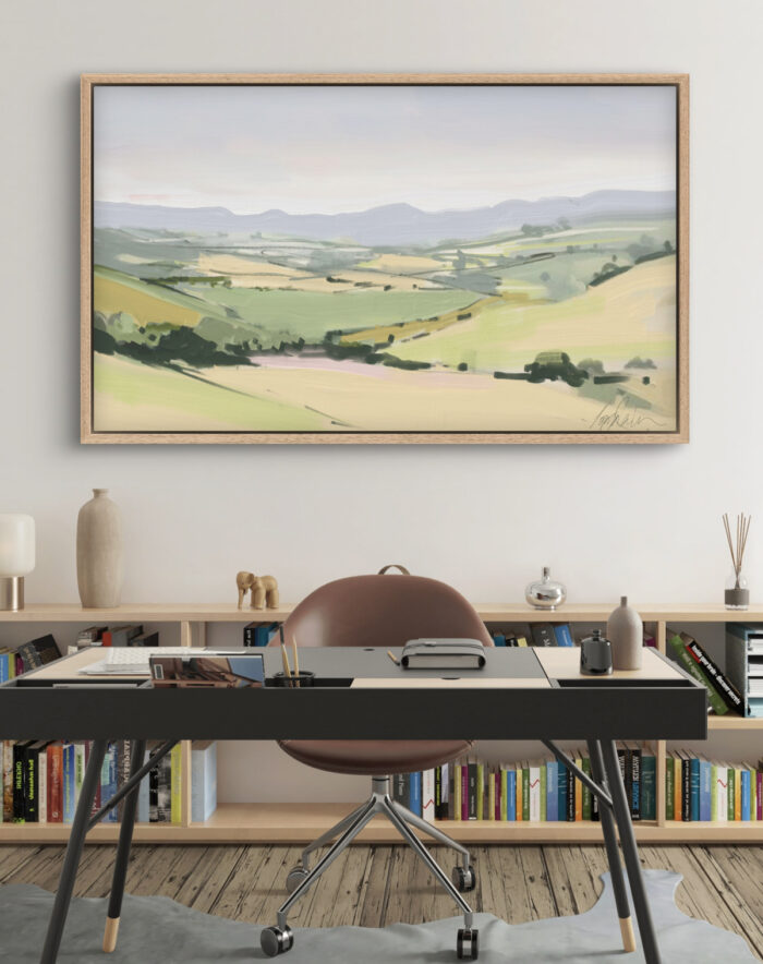country art print