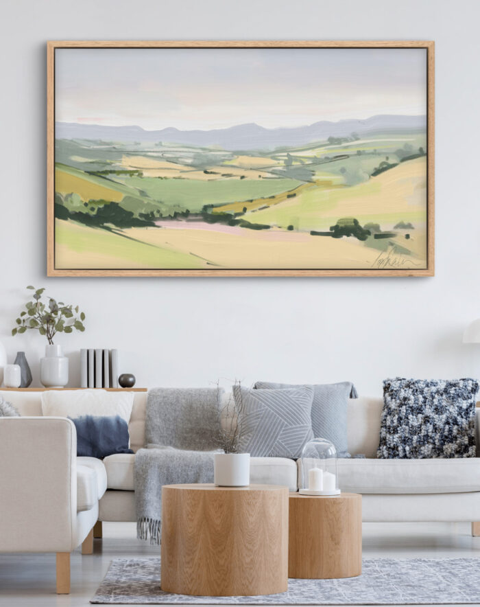 art print countryside
