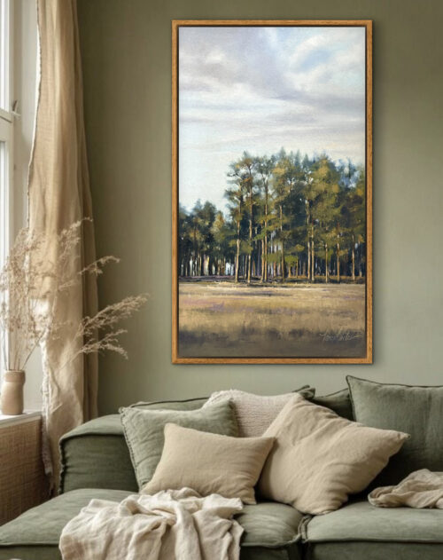 Forest painting
