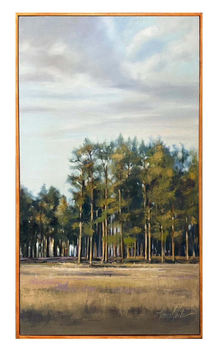 forest painting in oils