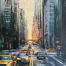 new york city scape painting
