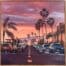 sunset boulevard oil painting
