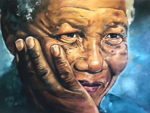 mandela art print